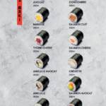 Menu Katai Sushi Agadir August 2023 022117-907600